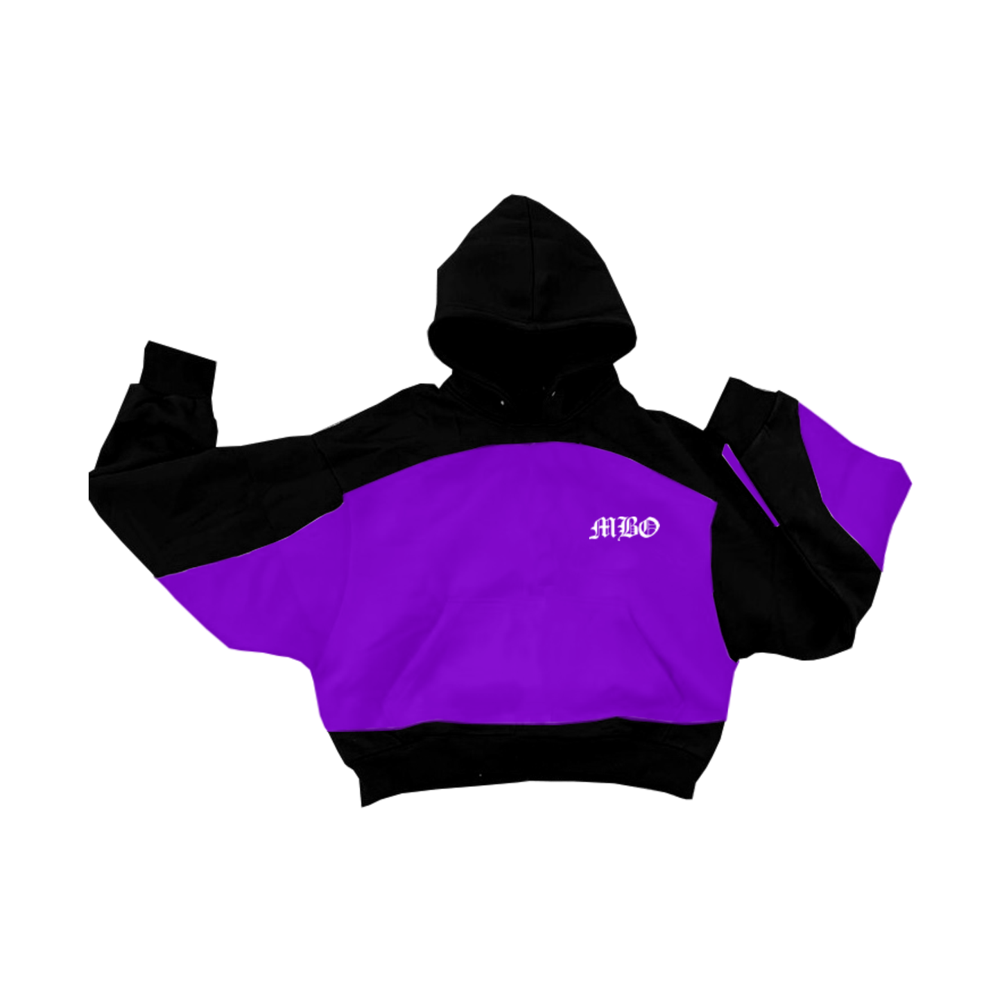 Black & Purple "MBO" Hoodie